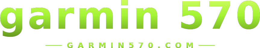 garmin 570 logo